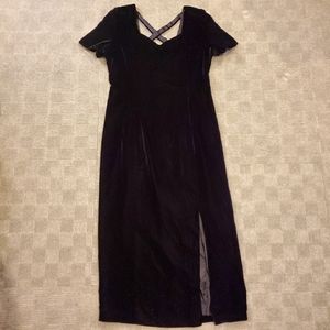 90s Velvet Gown